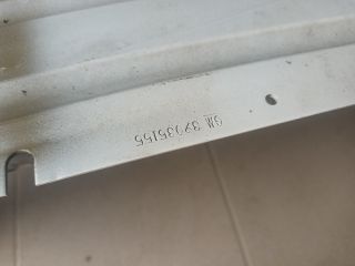 bontott OPEL ASTRA K Első Lökhárító Merevítő (Fém)