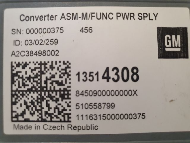 bontott OPEL ASTRA K Feszültségszabályzó