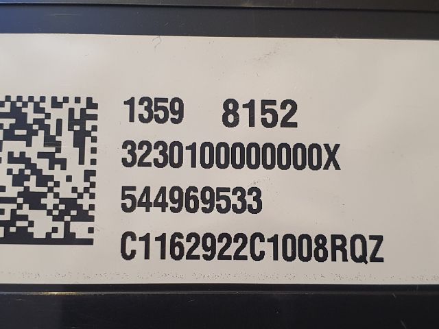 bontott OPEL ASTRA K Fűtés Vezérlő Modul