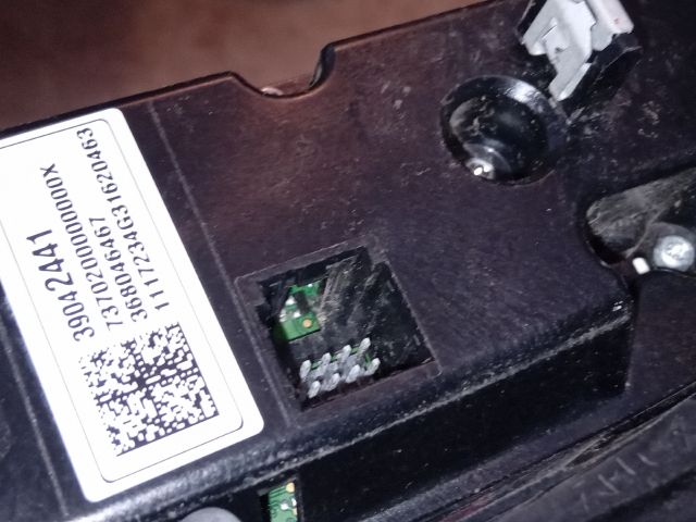 bontott OPEL ASTRA K Fűtés Vezérlő Modul