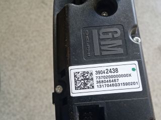 bontott OPEL ASTRA K Fűtéskapcsoló (digit klímás)