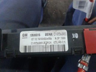 bontott OPEL ASTRA K Fűtőradiátor (Elektromos)