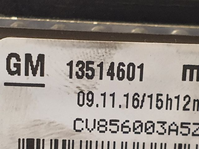 bontott OPEL ASTRA K Fűtőradiátor (Elektromos)