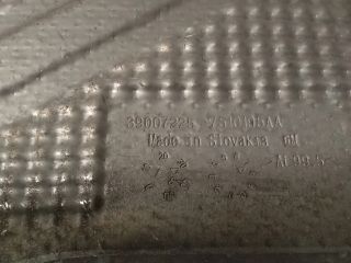 bontott OPEL ASTRA K Hátsó Kipufogó Dob Hővédő Lemez