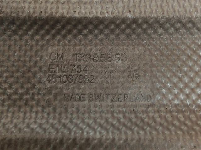 bontott OPEL ASTRA K Hátsó Kipufogó Dob Hővédő Lemez