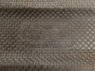 bontott OPEL ASTRA K Hátsó Kipufogó Dob Hővédő Lemez