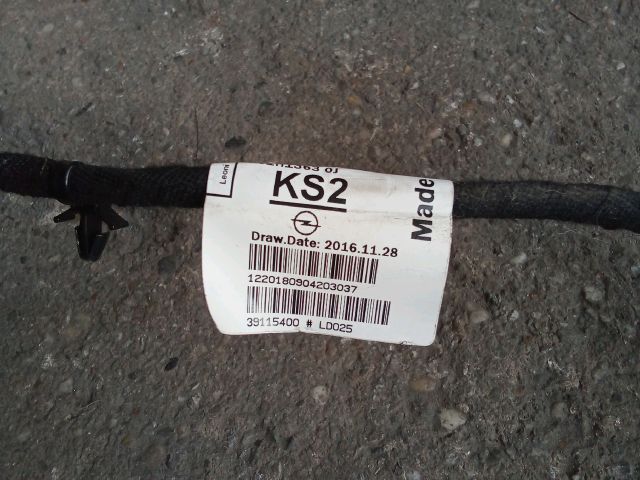 bontott OPEL ASTRA K Hátsó Lökhárító Kábelköteg