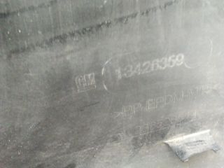 bontott OPEL ASTRA K Hátsó Lökhárító (Üresen)