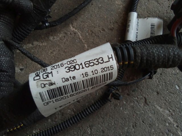 bontott OPEL ASTRA K Hűtőventilátor Kábelköteg