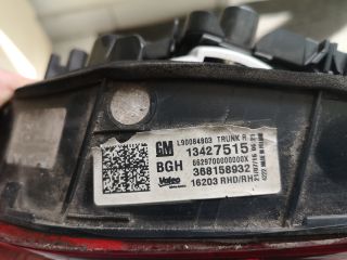 bontott OPEL ASTRA K Jobb Belső Hátsó Lámpa