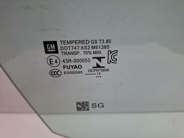 bontott OPEL ASTRA K Jobb első Ablak