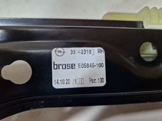 bontott OPEL ASTRA K Jobb első Ablakemelő Szerkezet (Elektromos)