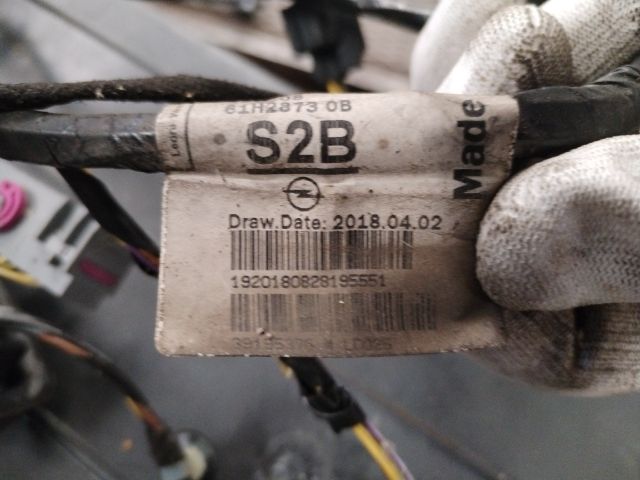 bontott OPEL ASTRA K Jobb első Ajtó Kábelköteg