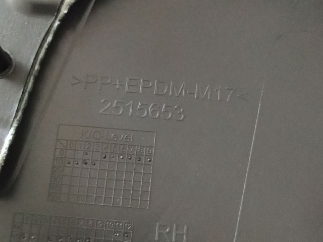 bontott OPEL ASTRA K Jobb első Ajtó Kárpit