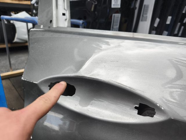 bontott OPEL ASTRA K Jobb első Ajtó (Üres lemez)