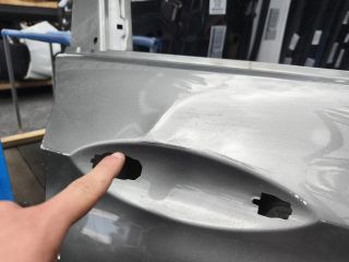 bontott OPEL ASTRA K Jobb első Ajtó (Üres lemez)