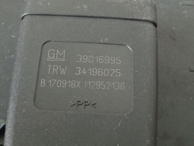 bontott OPEL ASTRA K Jobb első Biztonsági Öv Csat