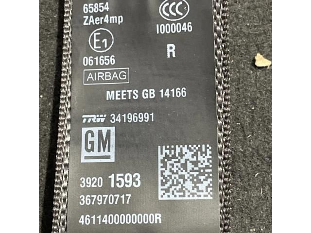 bontott OPEL ASTRA K Jobb első Biztonsági Öv