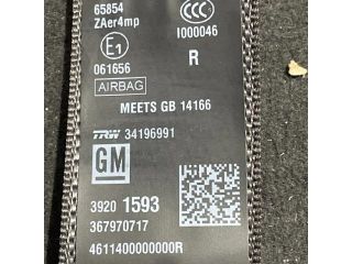 bontott OPEL ASTRA K Jobb első Biztonsági Öv