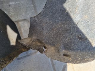 bontott OPEL ASTRA K Jobb első Első Dobbetét (Kerékjárati, Műanyag)