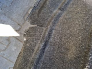 bontott OPEL ASTRA K Jobb első Első Dobbetét (Kerékjárati, Műanyag)