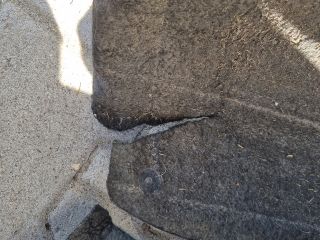 bontott OPEL ASTRA K Jobb első Első Dobbetét (Kerékjárati, Műanyag)