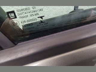 bontott OPEL ASTRA K Jobb első Fixüveg (Ajtóban)