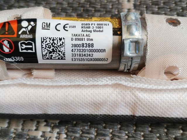 bontott OPEL ASTRA K Jobb első Függöny Légzsák