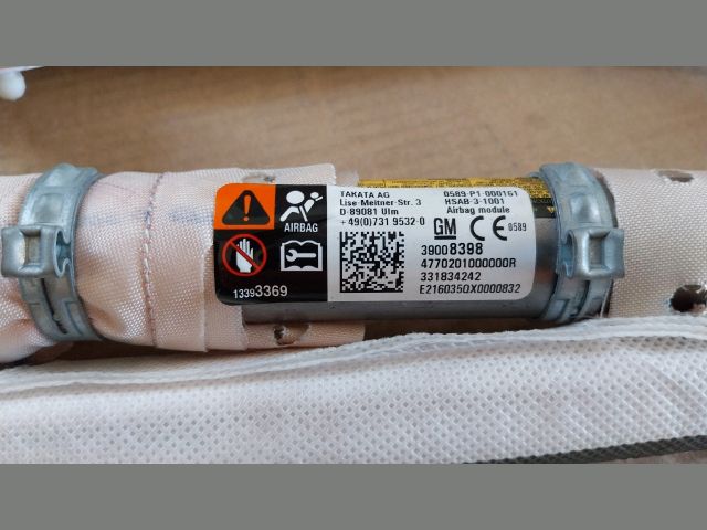 bontott OPEL ASTRA K Jobb első Függöny Légzsák