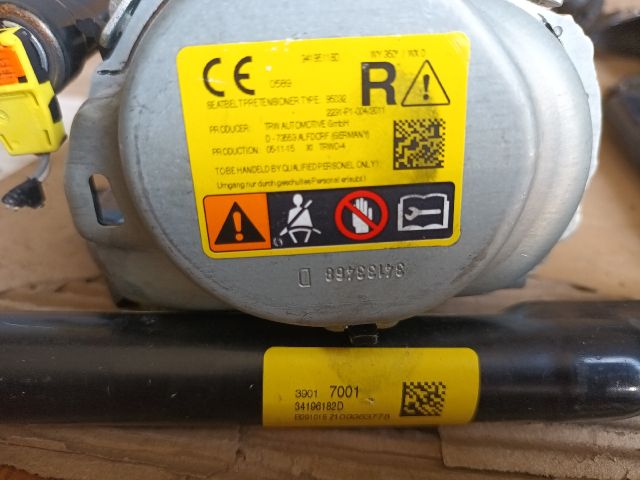 bontott OPEL ASTRA K Jobb első Övfeszítő