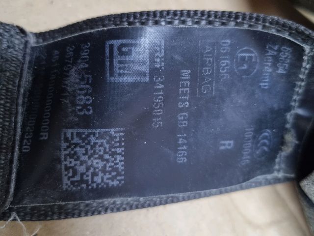 bontott OPEL ASTRA K Jobb első Övfeszítő