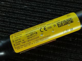 bontott OPEL ASTRA K Jobb első Övfeszítő