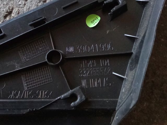 bontott OPEL ASTRA K Jobb első Sárvédő Díszléc