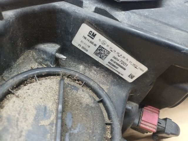 bontott OPEL ASTRA K Jobb Fényszóró