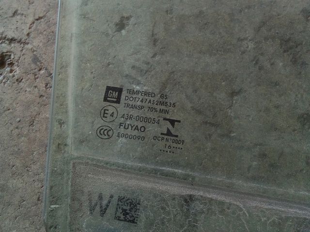 bontott OPEL ASTRA K Jobb hátsó Ablak