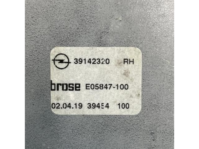 bontott OPEL ASTRA K Jobb hátsó Ablakemelő Szerkezet (Elektromos)