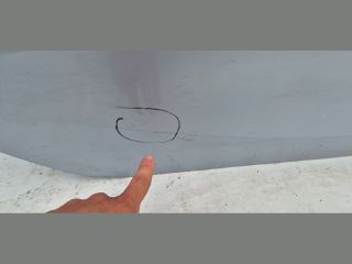 bontott OPEL ASTRA K Jobb hátsó Ajtó (Üres lemez)