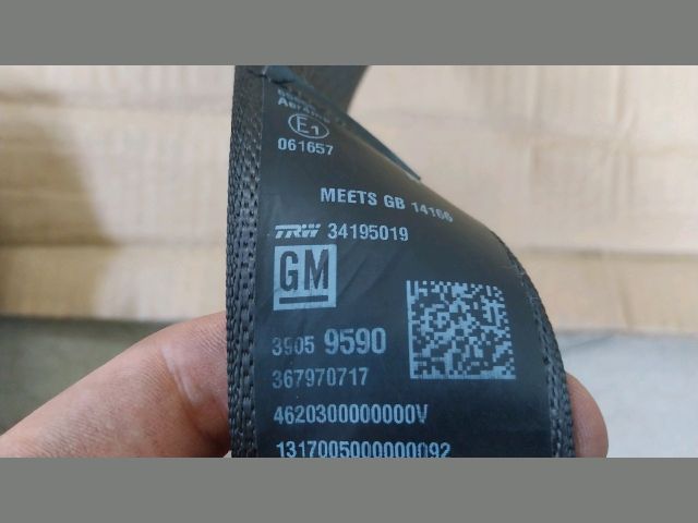 bontott OPEL ASTRA K Jobb hátsó Biztonsági Öv