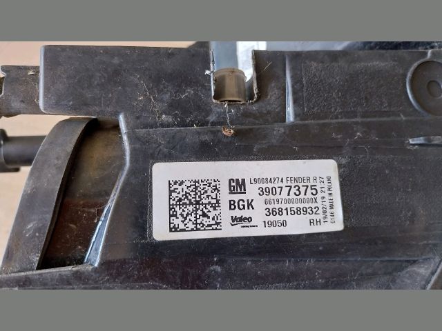 bontott OPEL ASTRA K Jobb Hátsó Lámpa