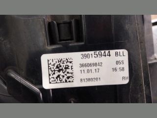 bontott OPEL ASTRA K Jobb Külső Hátsó Lámpa