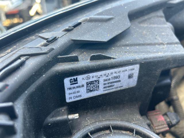 bontott OPEL ASTRA K Jobb Ledes Fényszóró