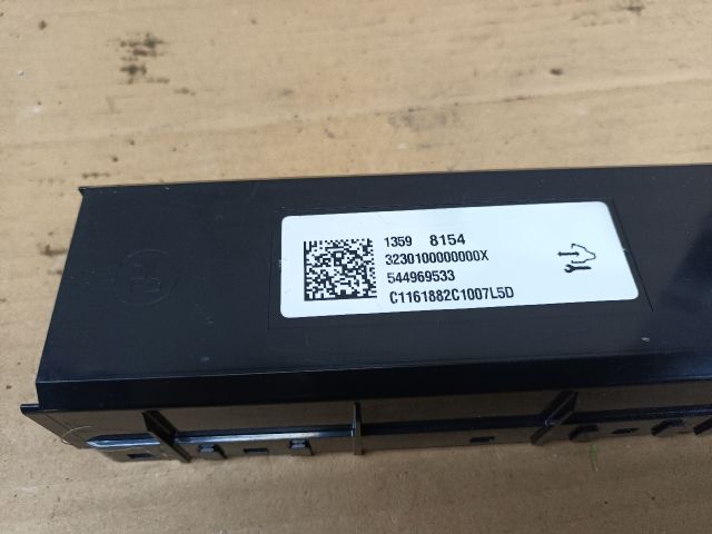 bontott OPEL ASTRA K Klíma Kapcsoló