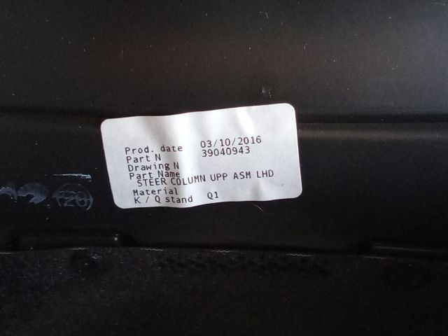 bontott OPEL ASTRA K Komplett Kormányoszlop Burkolat