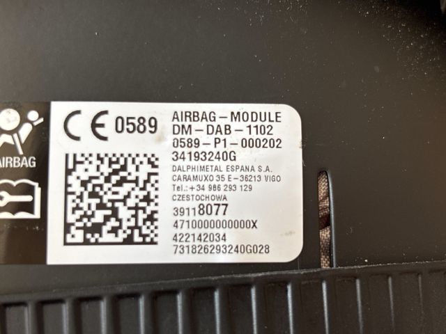 bontott OPEL ASTRA K Kormánylégzsák