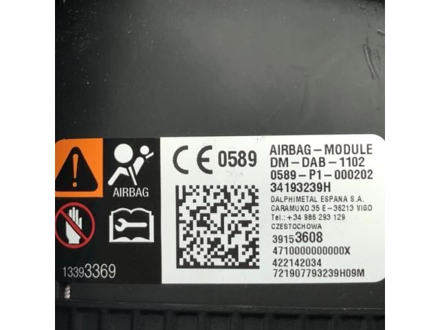 bontott OPEL ASTRA K Kormánylégzsák