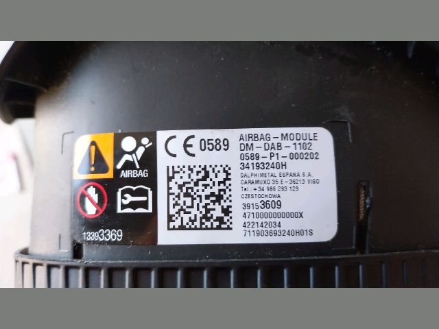 bontott OPEL ASTRA K Kormánylégzsák