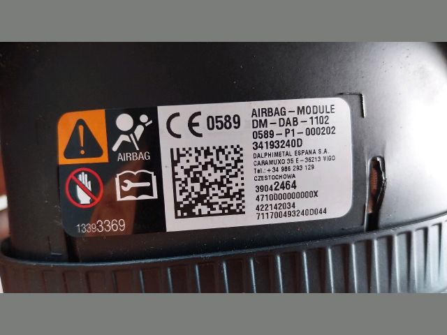 bontott OPEL ASTRA K Kormánylégzsák