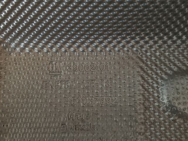 bontott OPEL ASTRA K Középső Kipufogó Dob Hővédő Lemez