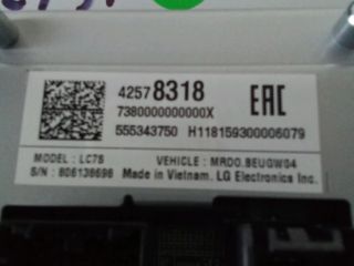 bontott OPEL ASTRA K Multifunkciós Kijelző