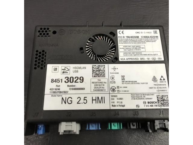 bontott OPEL ASTRA K Multimédia Vezérlő